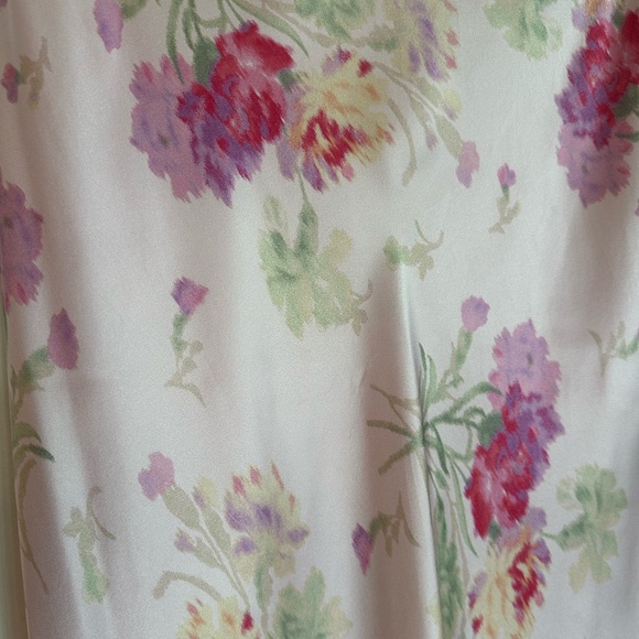 LoveShackFancy Castle Floral Midi Skirt in Pink - Picture 4 of 10